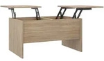 vidaXL Couchtisch Sonoma-Eiche 80x50x42,5 cm Holzwerkstoff