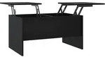 vidaXL Couchtisch Schwarz 80x50x42,5 cm Holzwerkstoff