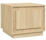 vidaXL Couchtisch Sonoma-Eiche 51x50x44 cm Holzwerkstoff