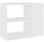 vidaXL Beistelltisch Wei&szlig; 60x30x50 cm Holzwerkstoff