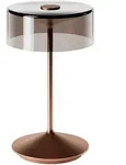 Numotion Akku Glasleuchte Sigor Tischleuchte IP 54 bronzefarben 265mm 2,2W FlexMood