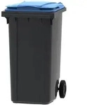 PROREGAL Premium 2-Rad-M&uuml;lltonne MGB | 240 Liter, HxBxT 107,9x58,3x73,7cm 