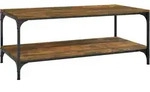 vidaXL Couchtisch R&auml;uchereiche 100x50x40 cm Holzwerkstoff