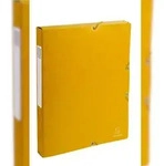 Exacompta 50309E 8x Archivbox aus Colorspan-Karton 600g, R&uuml;ckenbreite 25mm mit