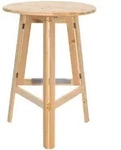 vidaXL Klappbarer Bartisch 78 cm Tannenholz