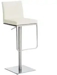 CLP Barhocker Panama Kunstlederbezug creme/edelstahl