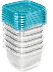 keeeper - Set mit 6 90 ml Kunststoffbeh&auml;ltern in Blau