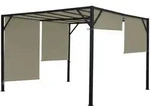 Mendler Pergola Baia, Garten Pavillon Terrassen&uuml;berdachung, stabiles
