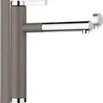 BLANCO GmbH + Co KG BLANCO LINEE-S K&uuml;chenarmatur Hochdruck vulkangrau/chrom