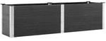 vidaXL Garten-Hochbeet 200x50x54 cm WPC Grau