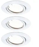 Paulmann LED Einbauleuchte Smart Home Zigbee 3.0 Base Coin Basisset schwenkbar rund