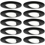 Paulmann LED Einbauleuchte Calla Basisset schwenkbar IP65 rund 90mm 30&deg; 10x6W