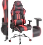 CLP Gaming B&uuml;rostuhl Limit XM Kunstleder Kunstleder HBT: 128x67x51 cm schwarz rot