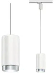 Paulmann ProRail3 Pendel Corus E27 max. 50W dimmbar 230V Wei&szlig; 95404