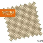 Siena Garden Seitenteile-Set taupe zu Phoenix Pavillon 3x3 Meter,
