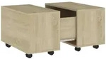 vidaXL Couchtisch Sonoma-Eiche 60x60x38 cm Holzwerkstoff