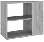 vidaXL Beistelltisch Grau Sonoma 60x30x50 cm Holzwerkstoff