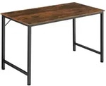 tectake Schreibtisch Jenkins Industrial Holz Dunkel, Rustikal