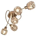 N&auml;ve 5er-LED-Deckenleuchte E14 "Josefa"