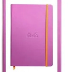 Rhodiarama Notizbuch A5, fester Einband, 96 Blatt blanko, Papier elfenbein 90g, mit