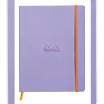 Rhodiarama flexibles Notizbuch 19x25cm, 80 Blatt liniert, Papier elfenbein 90g, mit