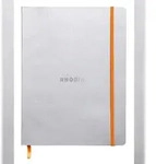 Rhodiarama flexibles Notizbuch 19x25cm, 80 Blatt liniert, Papier elfenbein 90g, mit
