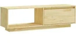 vidaXL TV-Schrank 110x30x33,5 cm Massivholz Kiefer