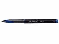 Tintenroller UNI-BALL AIR Micro blau mit Kappe und Clip, 0,2 - 0,45 mm