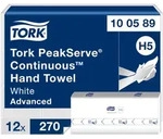 Tork PeakServe Endlos -Papierhandt&uuml;cher Wei&szlig; H5, Advanced-Qualit&auml;t, komprimiert,