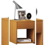 VCM Nachttisch Sledo Buche H. 40 x B. 35 x T. 35 cm