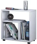 VCM Zeito Couchtisch , Sideboard mit Regalen wei&szlig;.