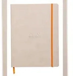 Rhodiarama flexibles Notizbuch 19x25cm, 80 Blatt liniert, Papier elfenbein 90g, mit