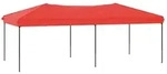 vidaXL Partyzelt Faltbar Rot 3x6 m