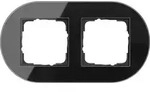 Gira Abdeckrahmen 2f. sw 0212135