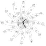 vidaXL Wanduhr mit Quarzwerk Modernes Design 50 cm