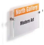 DURABLE T&uuml;rschild CRYSTAL SIGN 210 x 297 mm