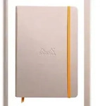 Rhodiarama Notizbuch A5, fester Einband, 96 Blatt blanko, Papier elfenbein 90g,...