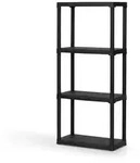 ArtPlast - Modulares Regal aus Polypropylen mit 4 B&ouml;den 60x30x133 cm in Farbe