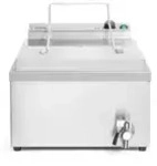 Hendi Donut-Fritteuse mit 12 Liter und 3500W aus Edelstahl
