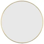 vidaXL Wandspiegel Golden &Oslash; 50 cm Rund