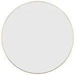 vidaXL Wandspiegel Golden &Oslash; 60 cm Rund