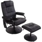 HOMCOM - Massagesessel - 77B x 84T x 95H cm - schwarz