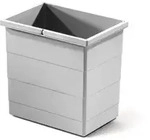 Hailo Inneneimer 1093479 hellgrau 18 Liter 320 x 226 x 295 mm 2 Henkel