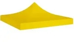vidaXL Partyzelt-Dach 3x3 m Gelb 270 g/m2
