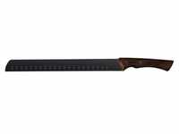 Tramontina CHURRASCO BLACK Schinkenmesser, 29 cm, Kullenschliff, Edelstahl, 
