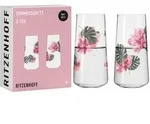 Ritzenhoff Universalglas 2er-Set Sommersonett 2023, Ramona Rosenkranz, Kristallglas,