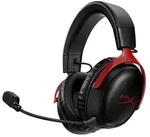 KINGSTON HP HyperX Cloud III Wireless Gaming Headset - Schwarz/Rot