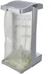 KEEEPER Vertikaler M&uuml;lleimer 60&ndash;120 l, Silber, Ole-Kollektion