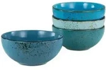CreaTable Nature Collection Aqua Buddha Bowl 4-tlg Steinzeug