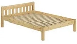 Erst-Holz Einzelbett Bettrahmen 120x200 Futonbett Kieferbettgestell Massivholz...